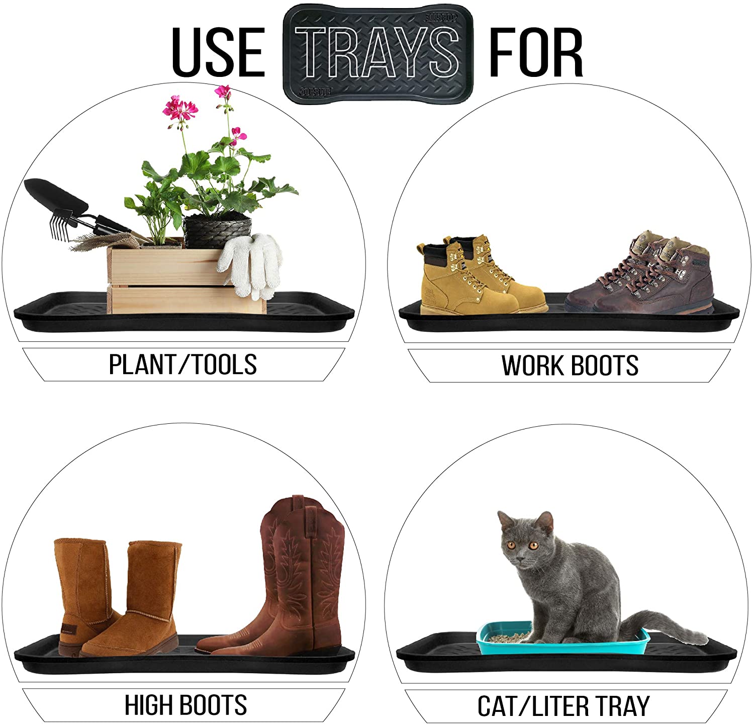 trays for multipurpose